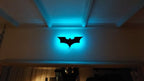 Batman LED Wandlamp met Draadloze Afstandsbediening en Kleurverandering