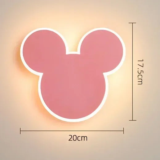 RabbitGlow - LED Wandlamp in Roze Konijnvorm voor Speelkamer