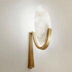 LuxeNord - Moderne Postmoderne Wandlamp van Koper en Marmer met LED Verlichting