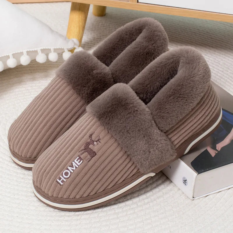 Luna LuxFur-pantoffels: gezellige winterslippers voor binnen voor haar
