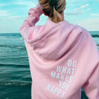 Hoodie Katoen Vrolijke Letters Met Moderne Esthetiek Casual