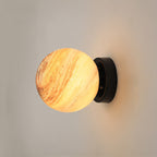 Planet Glass Moderne Plafondlamp Voor Slaapkamer Met Glazen Bol Elegante Design