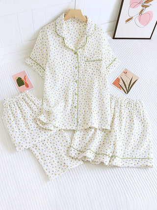 Elise Elegante Katoenen Pyjama Set