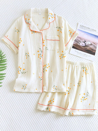 Elise Elegante Katoenen Pyjama Set