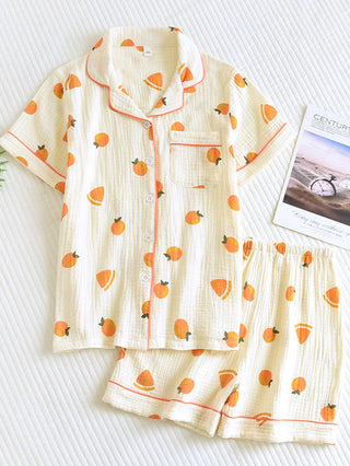 Elise Elegante Katoenen Pyjama Set