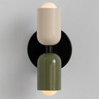 Moderne Korte Dubbele Hoofd Wandlamp voor Homestay met Verstelbare Koppen en Minimalistisch Design