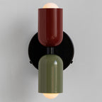 Moderne Korte Dubbele Hoofd Wandlamp voor Homestay met Verstelbare Koppen en Minimalistisch Design