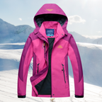 Damesjas Waterdichte Windjack Voor Buitenavonturen Comfort - Winterjas Dames