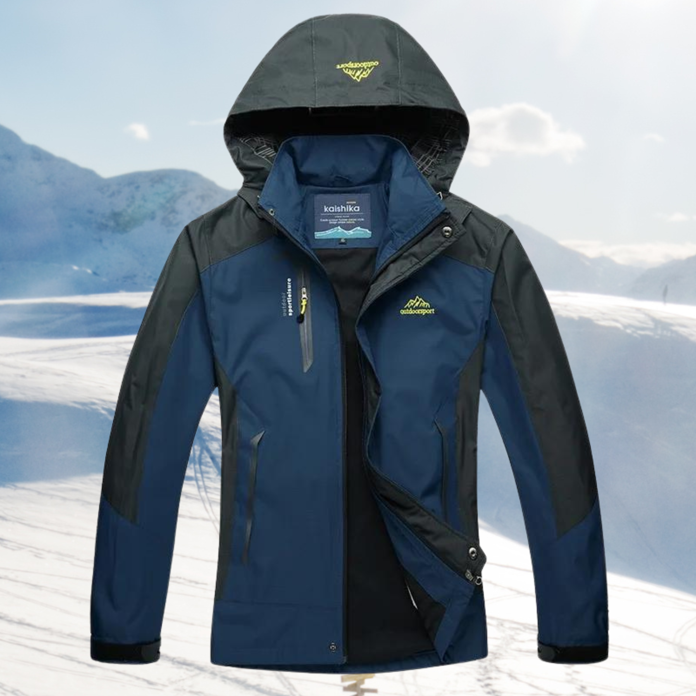 Damesjas Waterdichte Windjack Voor Buitenavonturen Comfort - Winterjas Dames