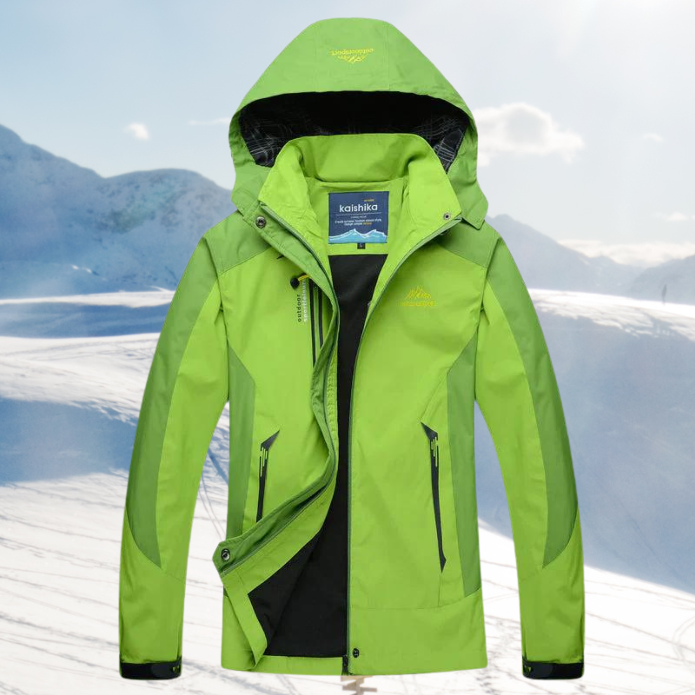 Damesjas Waterdichte Windjack Voor Buitenavonturen Comfort - Winterjas Dames