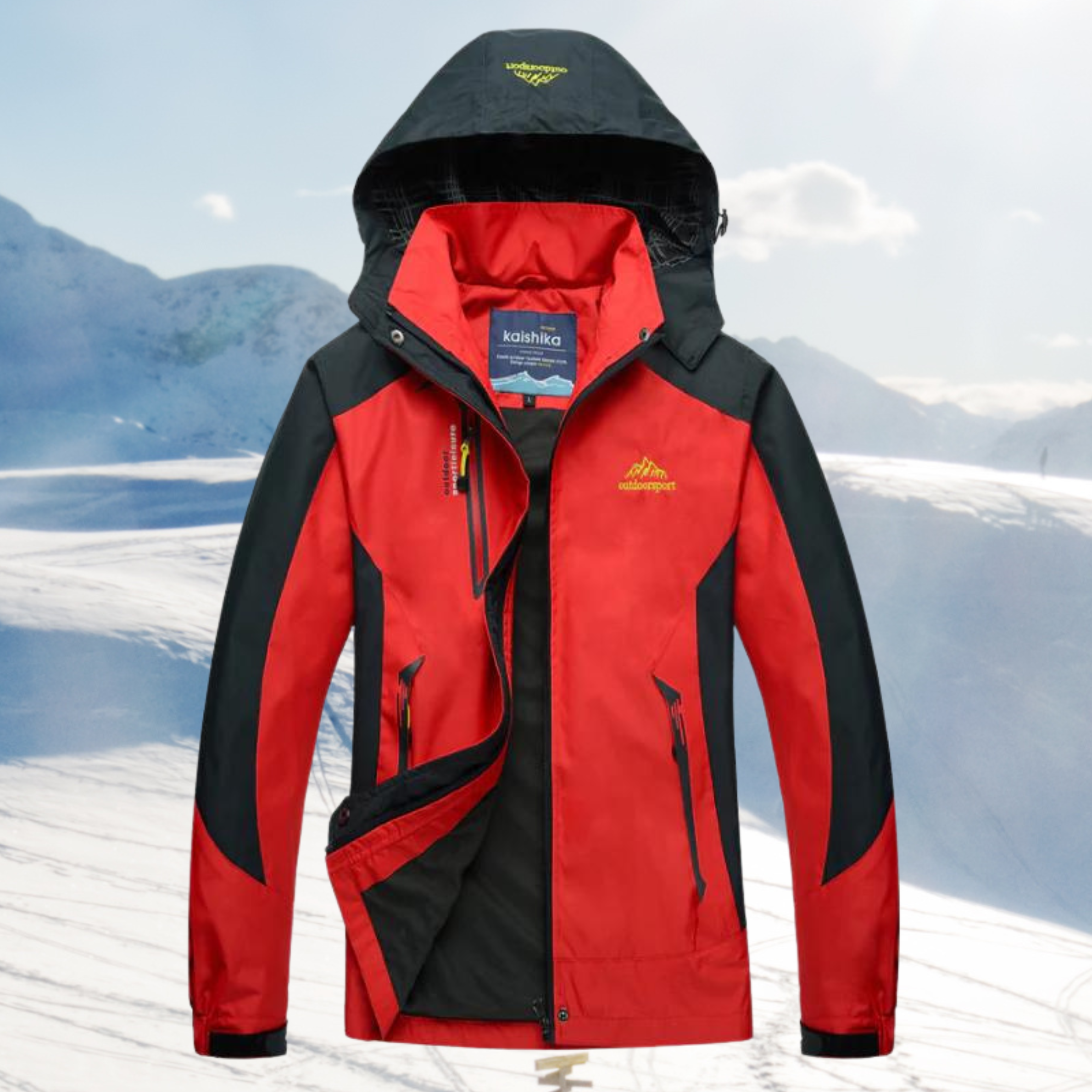 Damesjas Waterdichte Windjack Voor Buitenavonturen Comfort - Winterjas Dames