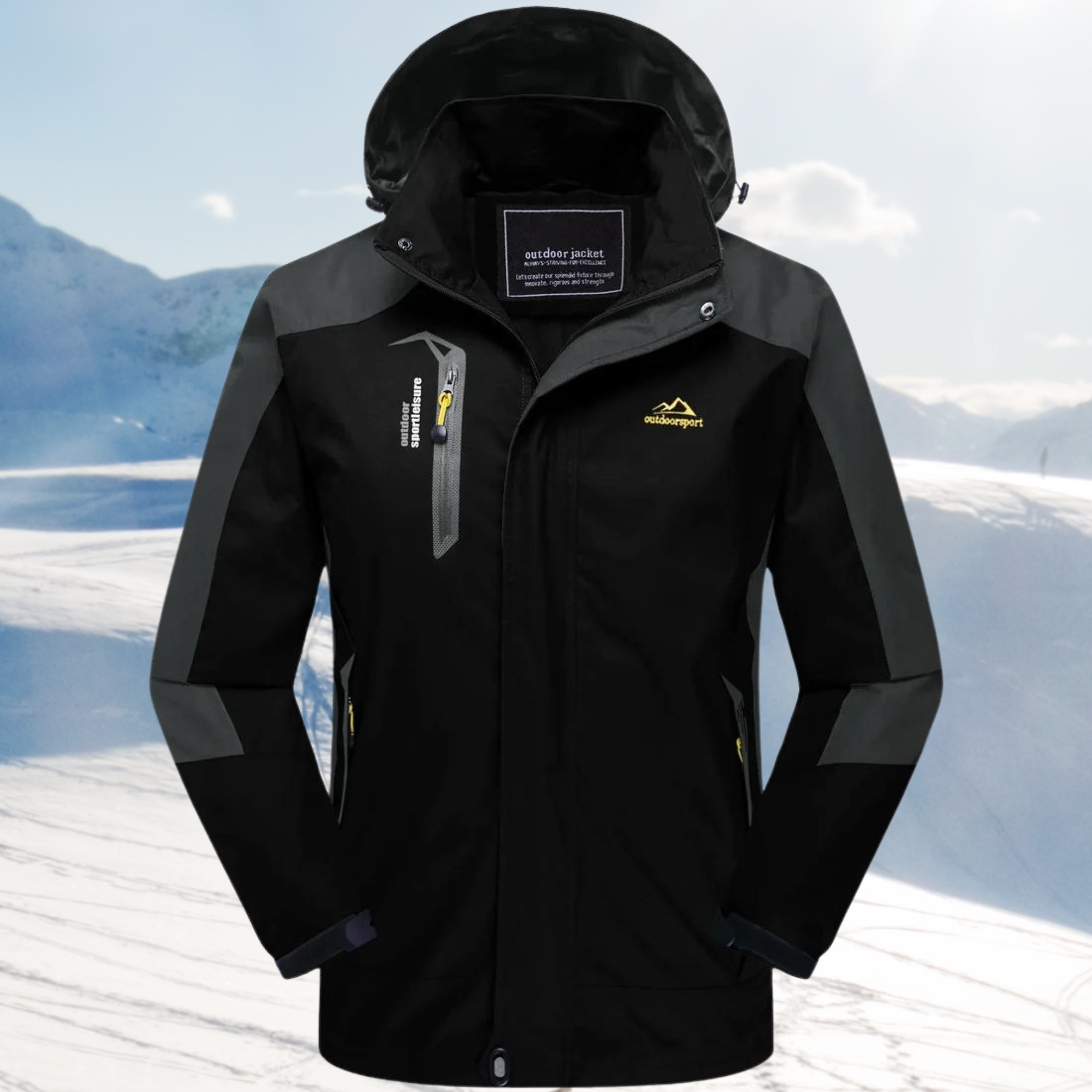 Damesjas Waterdichte Windjack Voor Buitenavonturen Comfort - Winterjas Dames