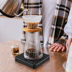 Hoge Precisie USB Digitale Koffieschaal met Timer en LED Display – Ultra-Nauwkeurige 0,1g Meting voor Espresso en Keuken Gebruik