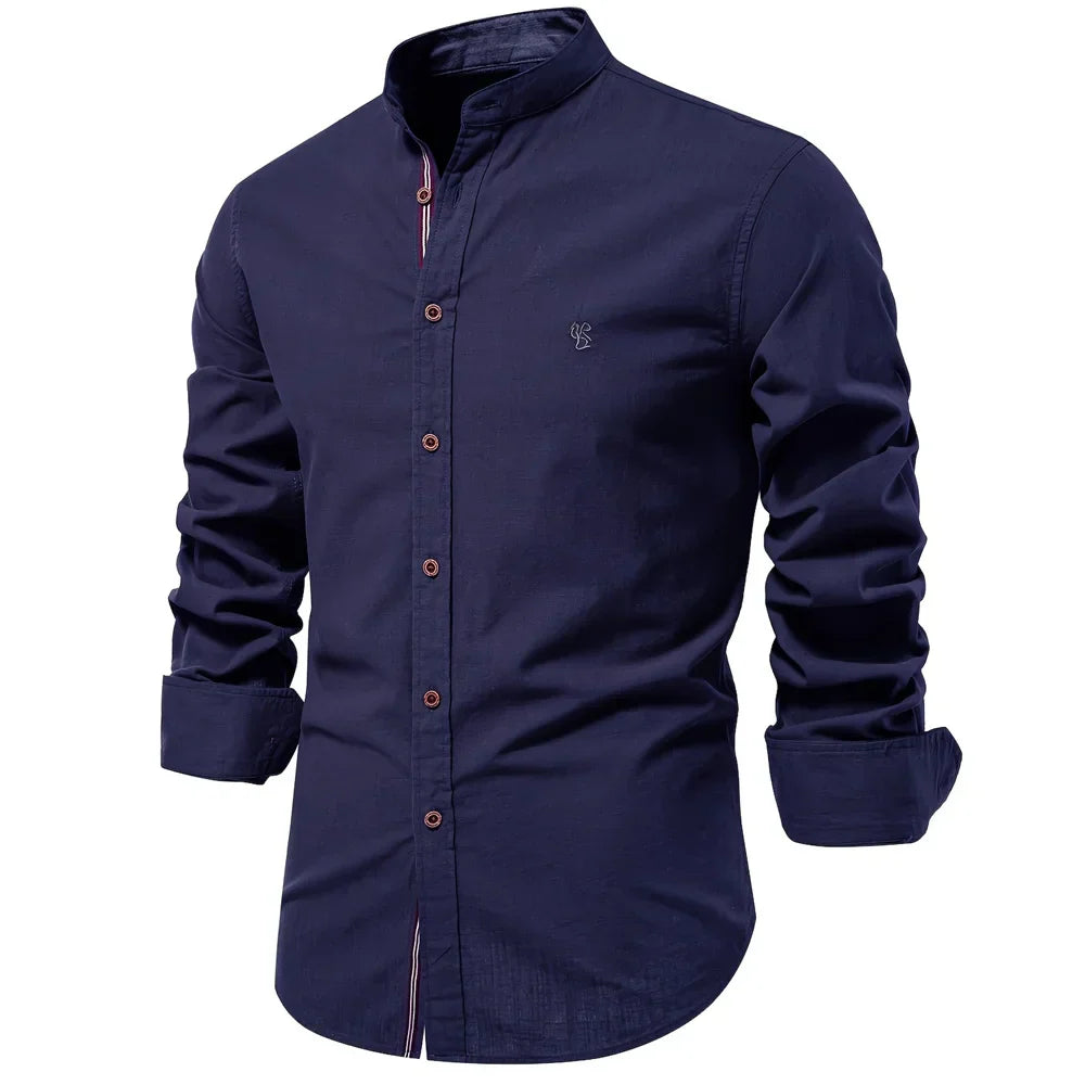 Bob | Chic Herenshirt in Premium Katoenstof en Stijl