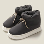 Leyla - Winter Pluche Sneeuwlaarzen voor Dames | Dikke platform enkelwarmers