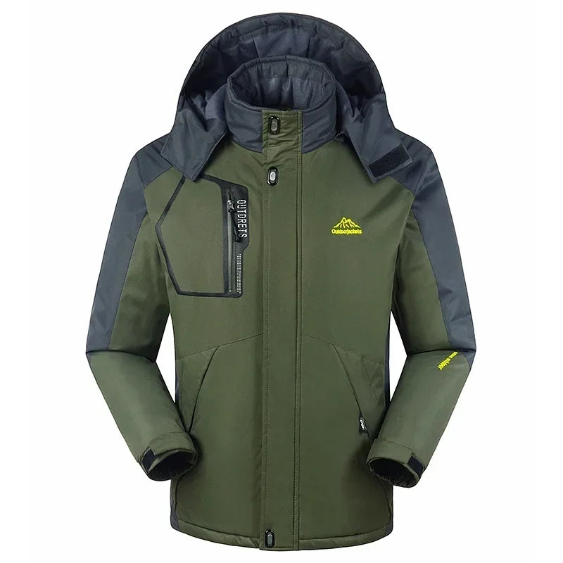Heren Winter Skijas met Capuchon