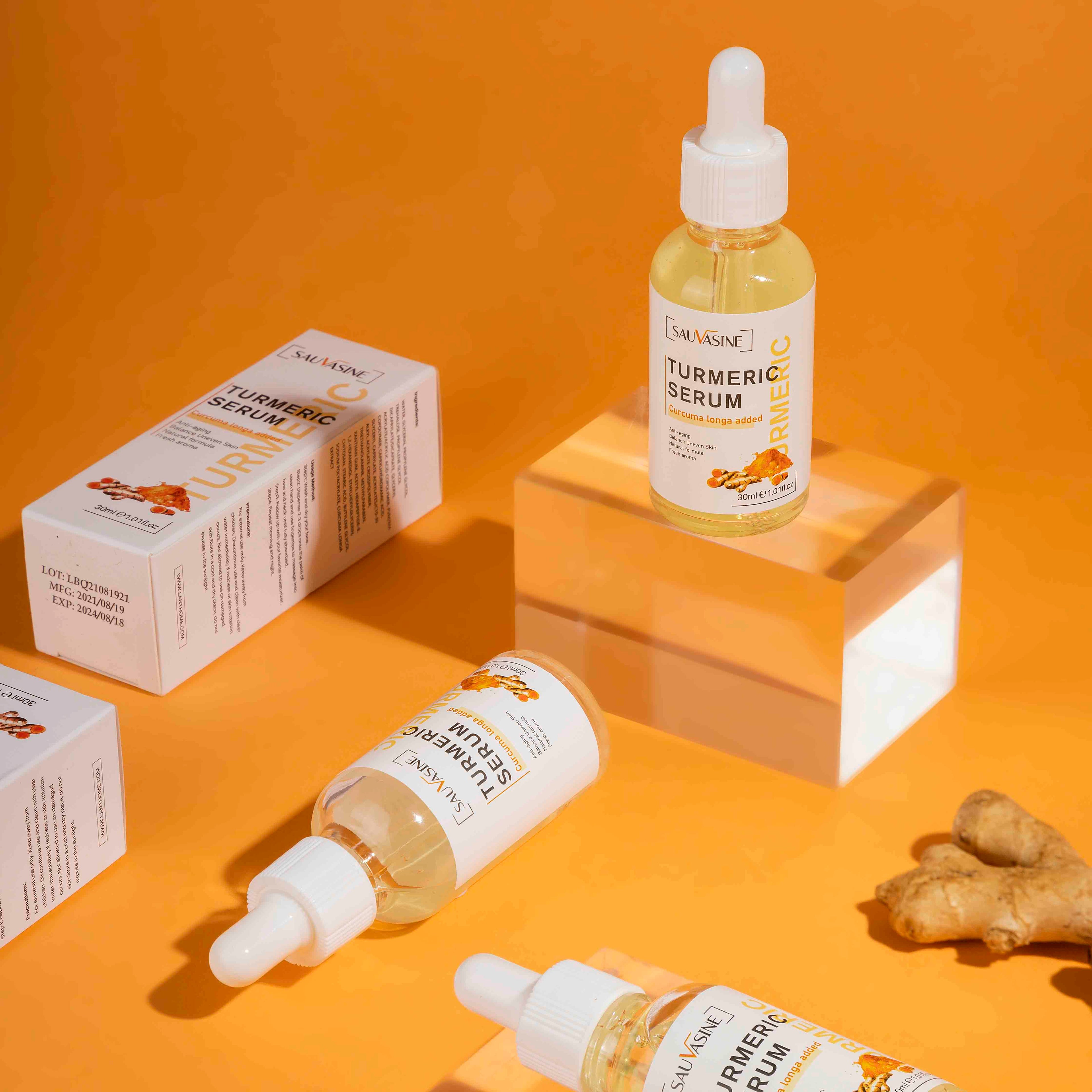 Kurkuma Serum - Zeg vaarwel tegen pigmentvlekken