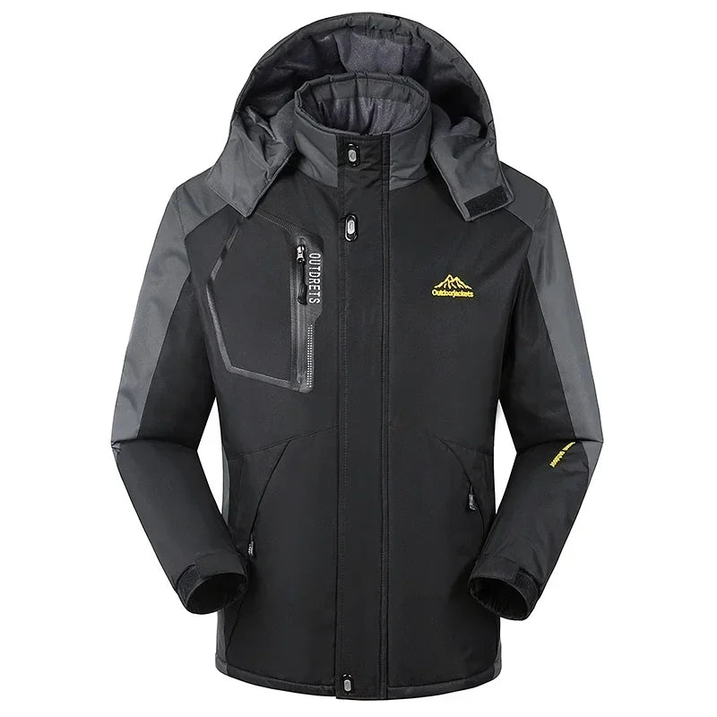 Heren Winter Skijas met Capuchon