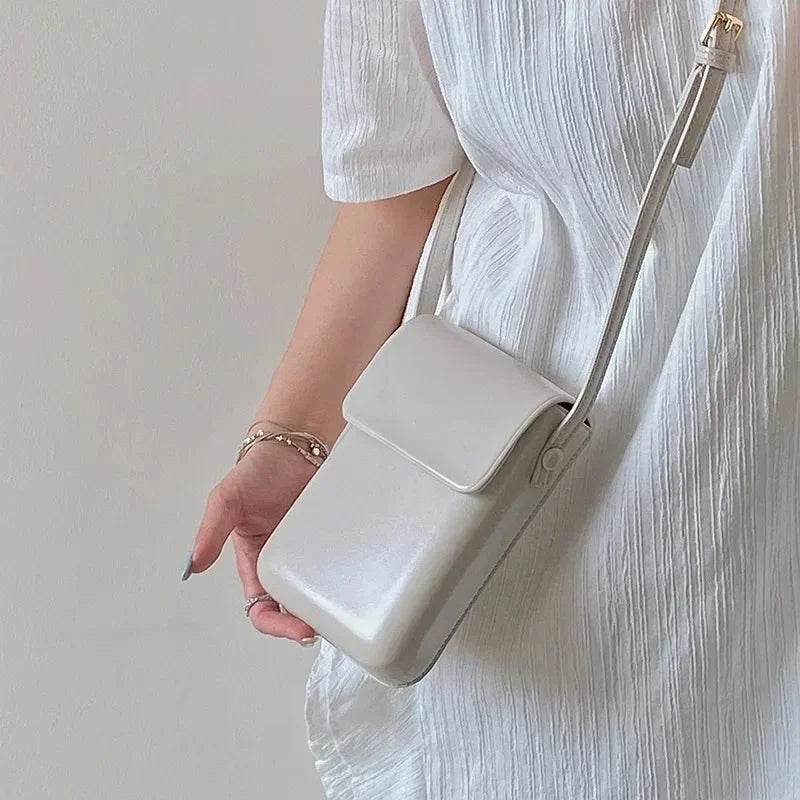 De OUSU Mini PU-leren portemonnee