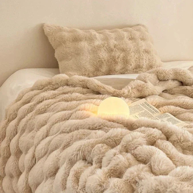 Bubble Plush Zachte Deken