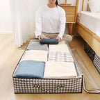 Multifunctionele Opbergdoos met Deksel voor Onder het Bed – Ruimtebesparend en Duurzaam, Ideaal voor Kleding en Dekbedden