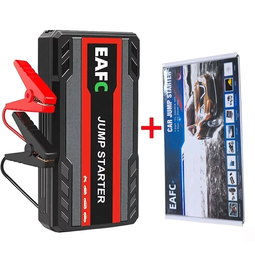 12V Auto Jump Starter met 600A Startstroom – Draagbare Batterij Booster voor Benzinevoertuigen-2