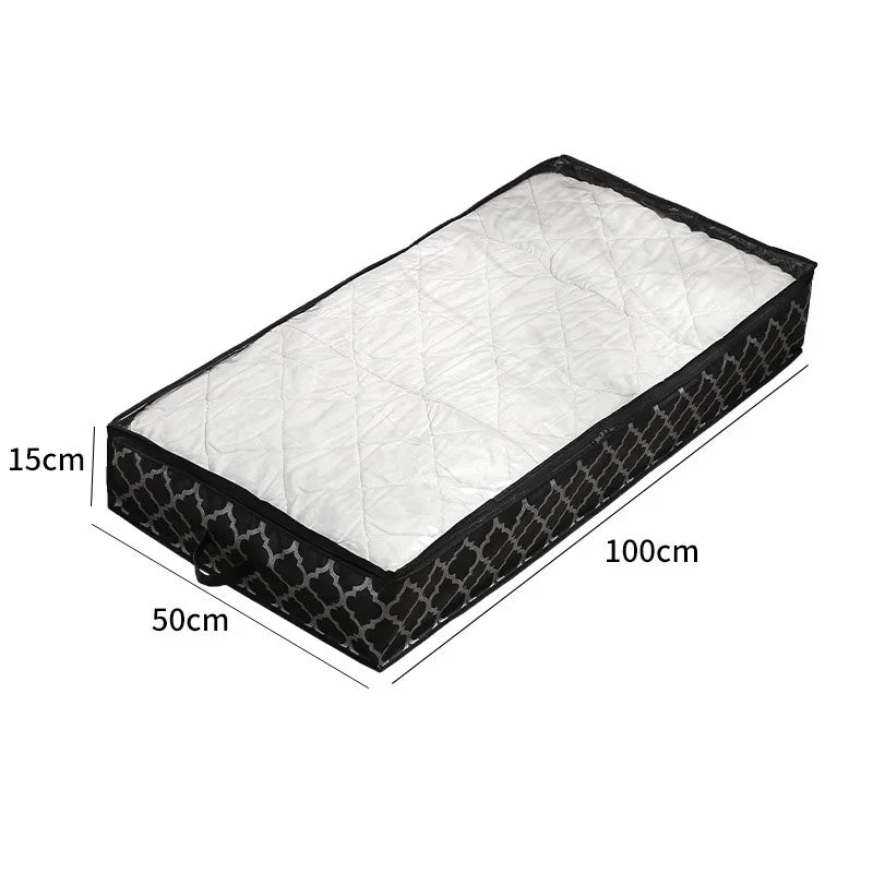 Multifunctionele Opbergdoos met Deksel voor Onder het Bed – Ruimtebesparend en Duurzaam, Ideaal voor Kleding en Dekbedden