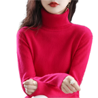 Sinead: Japanse gebreide 100% kasjmier coltrui voor vrouwen: herfst- en wintermust-have