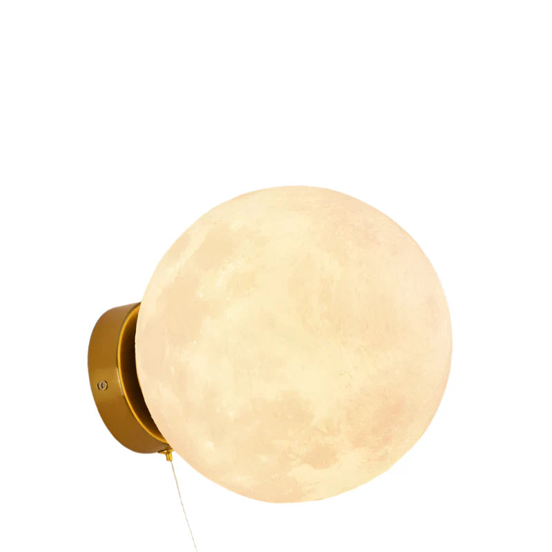 MoonVoyage - Maanvormige Astronaut Wandlamp
