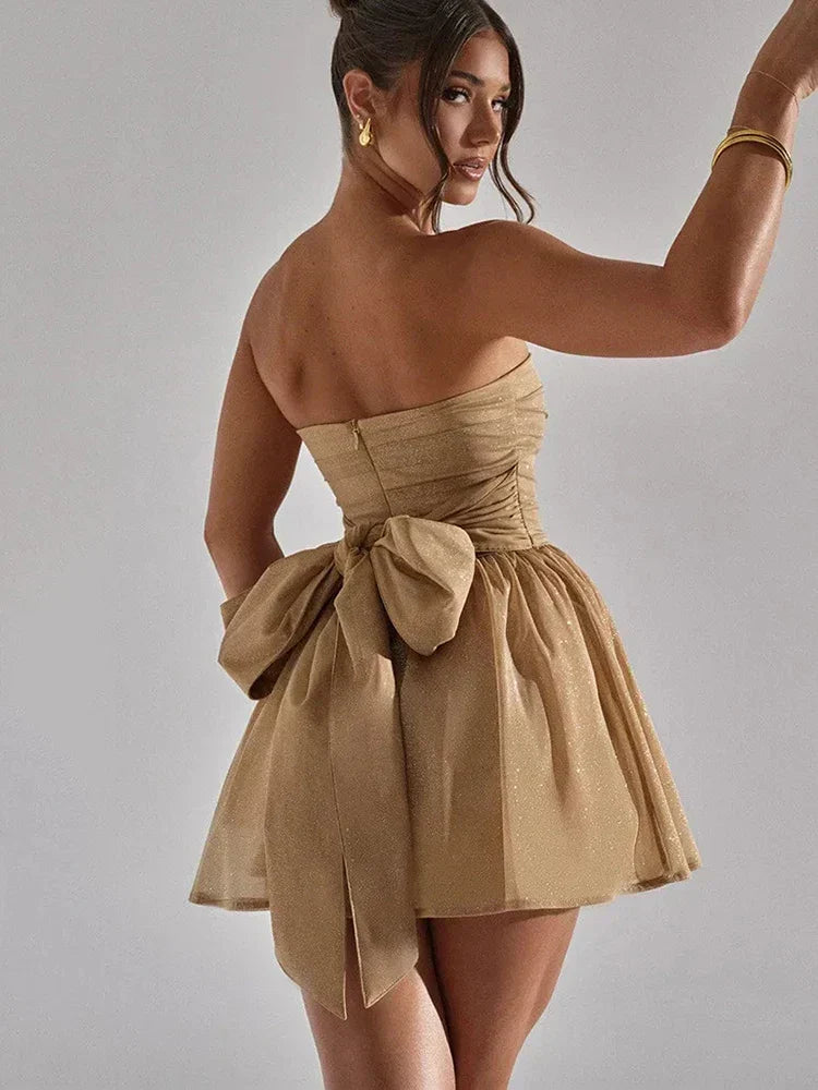 Stella - Pailletten Mini-jurk