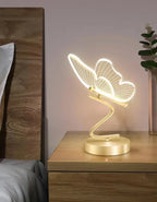 VlinderLicht - Luxe Moderne Tafellamp met LED