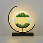 Quicksand Tafellamp Met Draaibaar Dynamisch 3D Zand En Zacht LED Licht Voor Sfeervolle Huisdecoratie En Oogbescherming