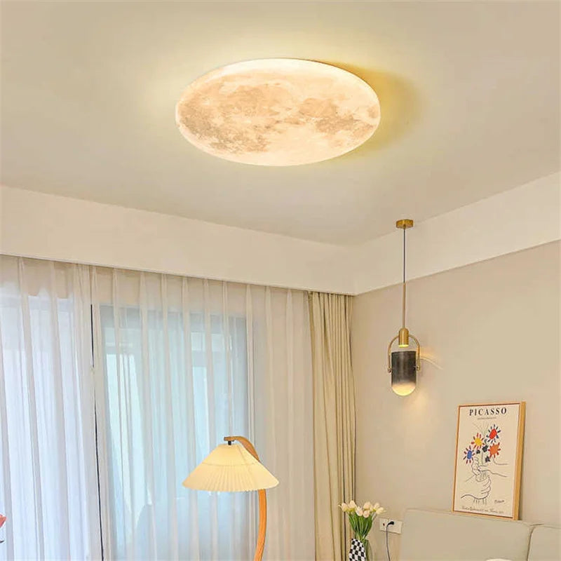 Dimbare Plafondlamp LED voor Slaapkamer en Badkamer – 35 cm of 40 cm met Afstandsbediening en Drie Kleurinstellingen-2