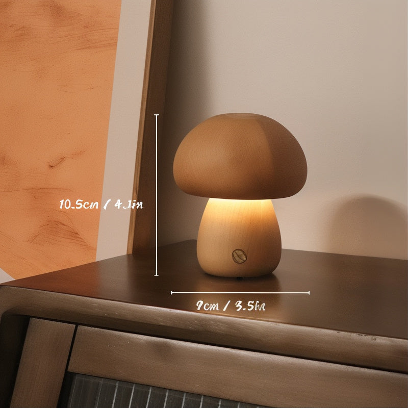 LumiShroom - Stijlvolle USB-Oplaadbare Tafellamp