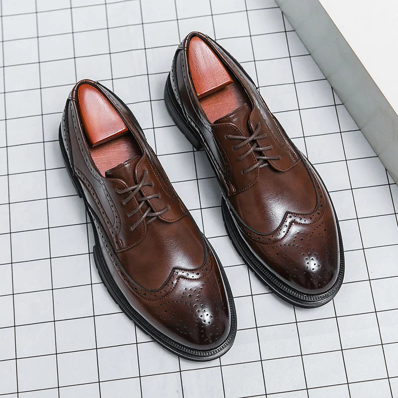 Heren Formele Schoenen Comfortabele Pasvorm Duurzaam Leer