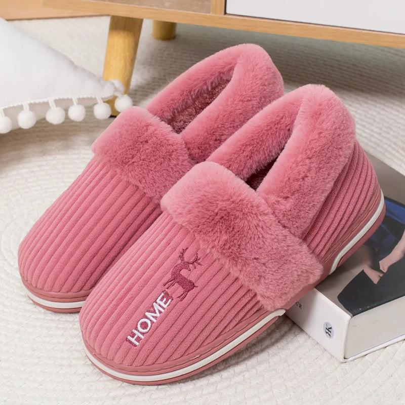 Luna LuxFur-pantoffels: gezellige winterslippers voor binnen voor haar