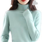 Sinead: Japanse gebreide 100% kasjmier coltrui voor vrouwen: herfst- en wintermust-have