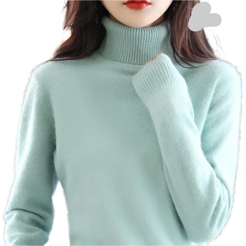 Sinead: Japanse gebreide 100% kasjmier coltrui voor vrouwen: herfst- en wintermust-have
