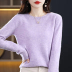 Claire: Dames 100% Pure Wol Cashmere Trui