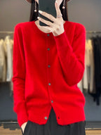 Celine: Trui/Cardigan Super Warm | Pure 100% Kasjmier Trui
