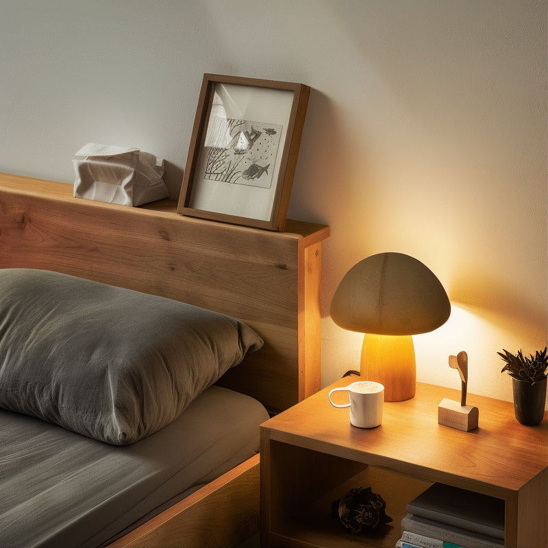 LumiShroom - Stijlvolle USB-Oplaadbare Tafellamp