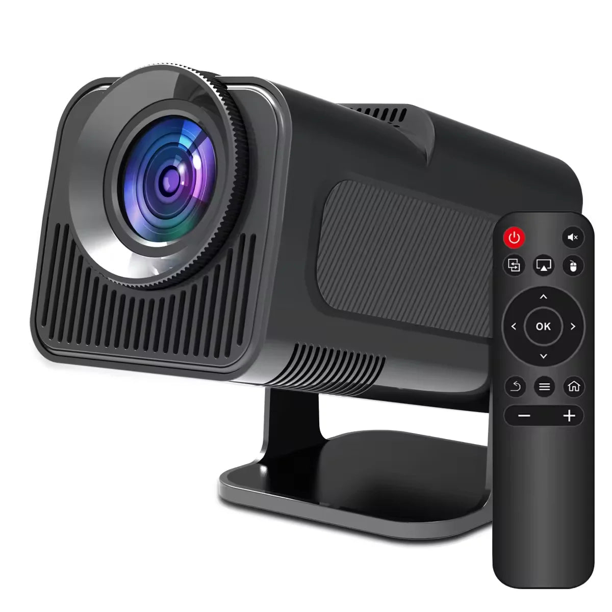 Variant image for Draagbare 4K Projector met Native 1080p, Bluetooth 5.0 en WiFi6 – Ideaal voor Thuis en Buiten Films-1