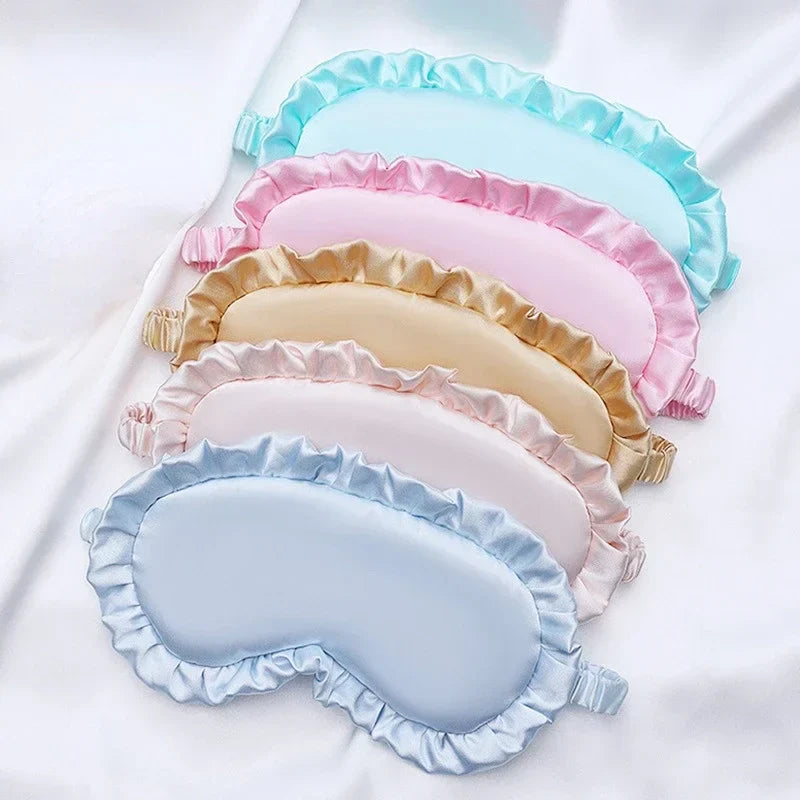 Zijde Rimpel | Rimpelige Slaapmasker