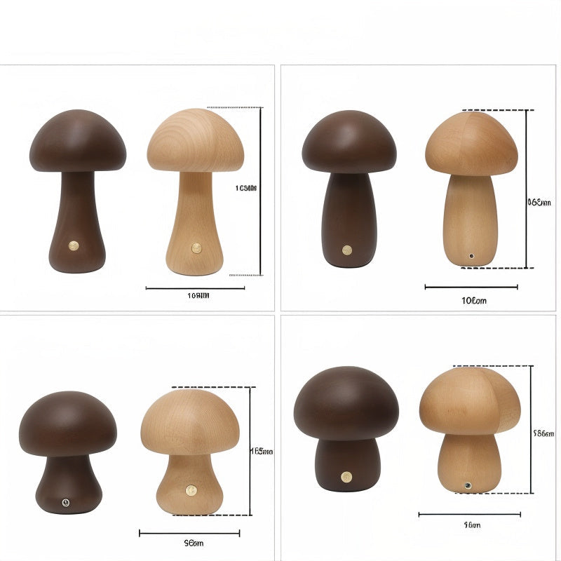 LumiShroom - Stijlvolle USB-Oplaadbare Tafellamp