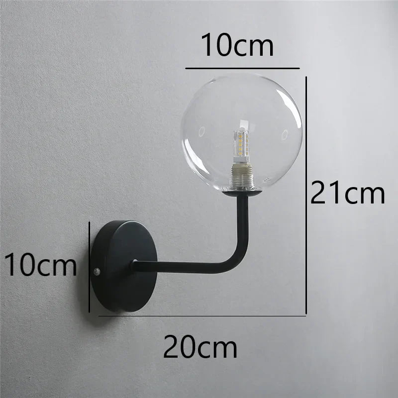 CrystalBeam - LED Wandlamp voor Woonkamer