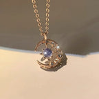 Maansteen - Hangerketting