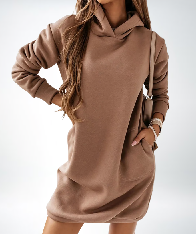 Scarlett | Dames Hoodie Jurk | Stijlvol en Comfortabel 2