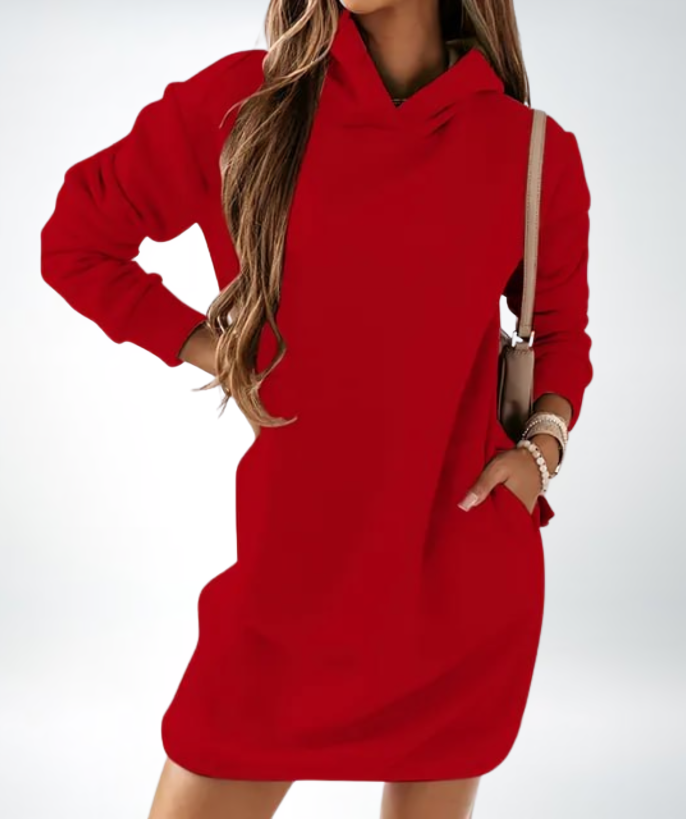 Scarlett | Dames Hoodie Jurk | Stijlvol en Comfortabel 3