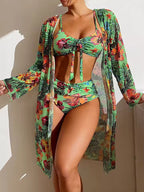 LUNA Dames Bikini Set Met Verstelbare Bandjes En Rekbare Stof Voor Comfortabele Pasvorm