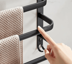 Badkamer Opbergplank Wandgemonteerd Handdoekhouder Slim